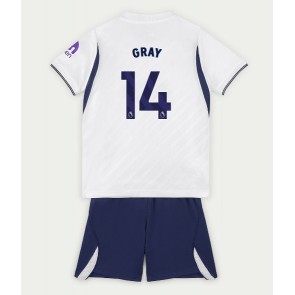 Tottenham Hotspur Archie Gray #14 Replika Hemmatröja Barn 2026-27 Kortärmad (+ Korta byxor)